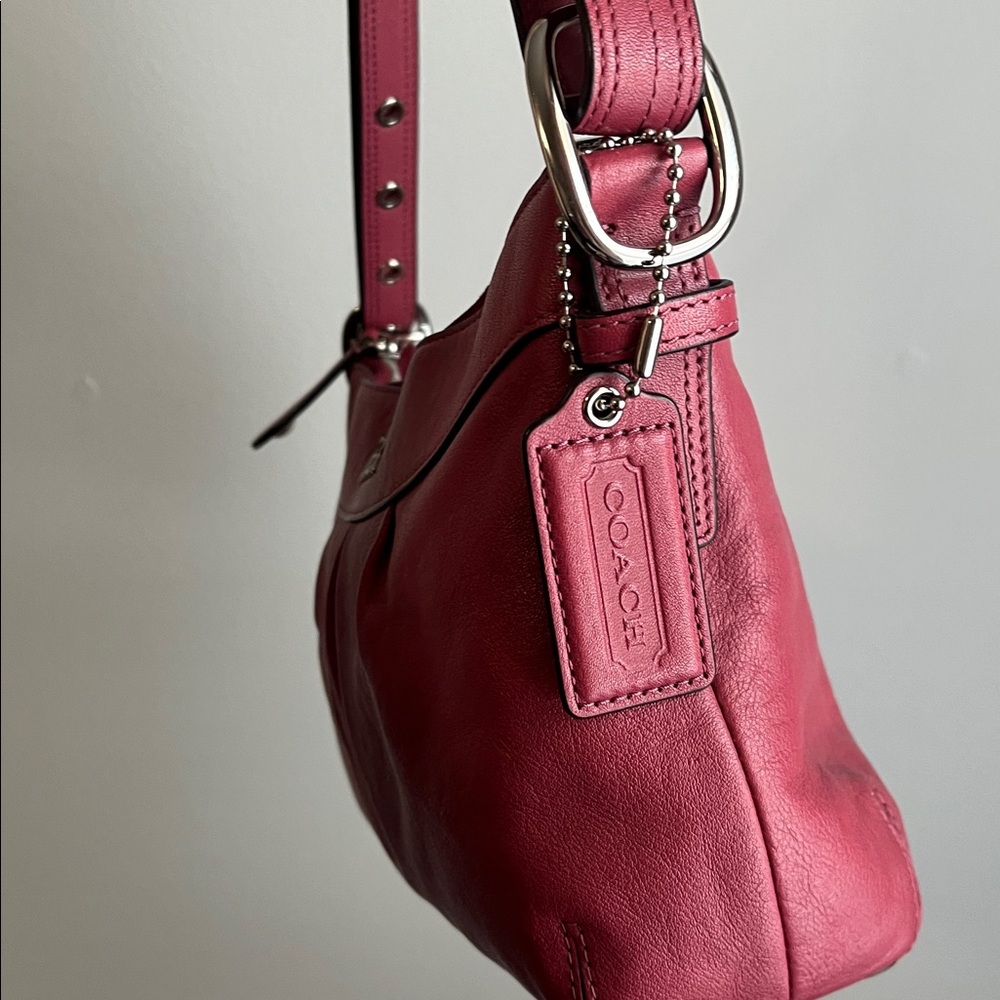 Coach Pleated Ashley Shoulder Bag - Picture 9 of 15